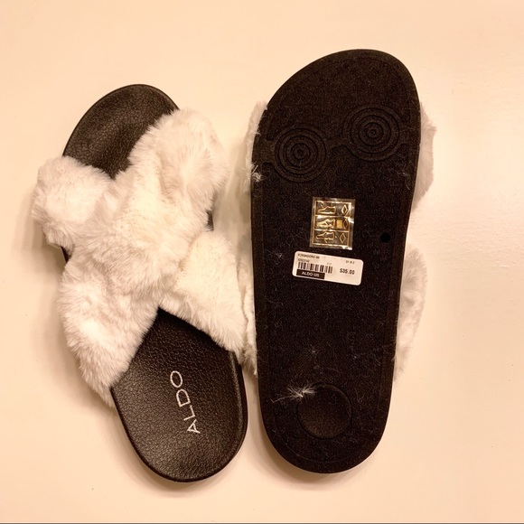 🌸SALE🌸 New ALDO Fur Slides - Picture 8 of 8